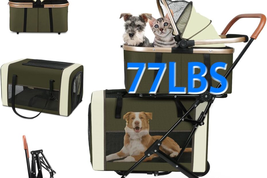 The Ultimate Pet Adventure: Review of the 3-in-1 Dog & Cat Stroller!