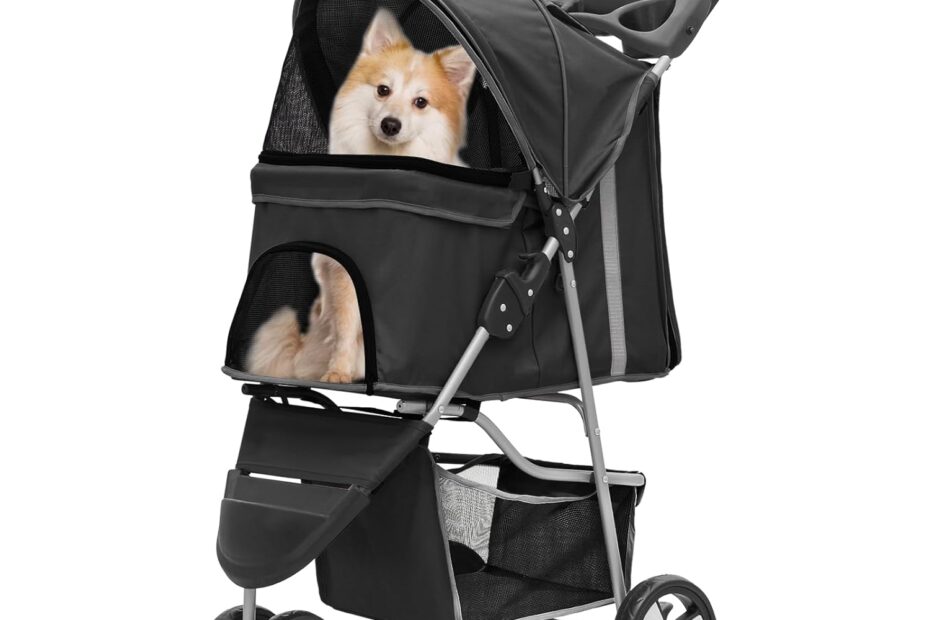 The Ultimate Pet Adventure: Review of the Athena Collection 3-Wheel Stroller for Medium Dogs and Cats