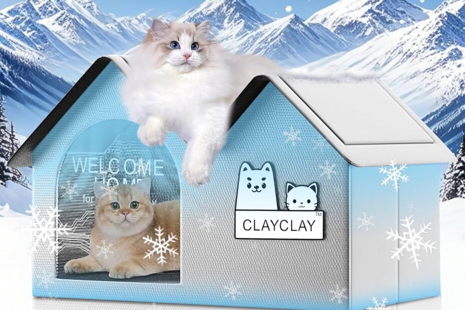 The Ultimate Pet Cooling House: A Year-Round Retreat for Cats and Small Dogs!