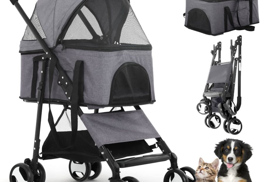 The Ultimate Pet Stroller Review: 3-in-1 Comfort for Your Furry Friends!