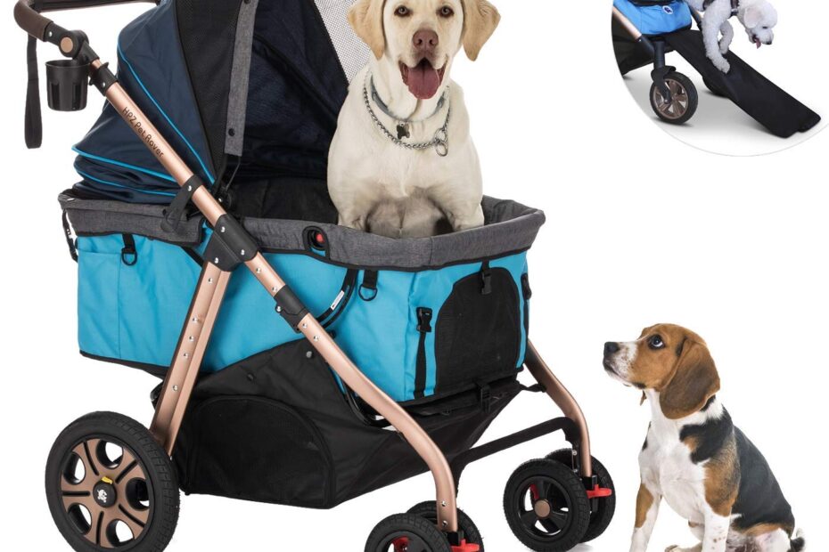The Ultimate Titan-HD Pet Stroller: Travel in Style & Comfort for All Pets!
