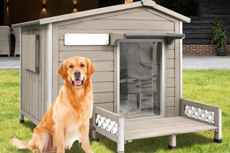 The Ultimate Weatherproof Wooden Dog House: A Review of Comfort and Durability