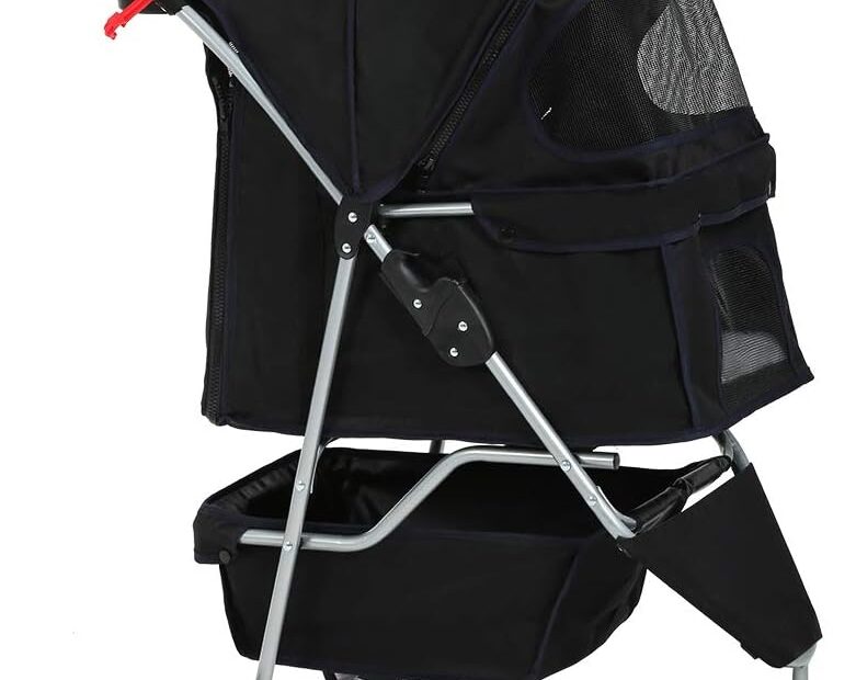 Top Pick Pet Stroller: BestPet 3-Wheel Jogger for Your Furry Friends!
