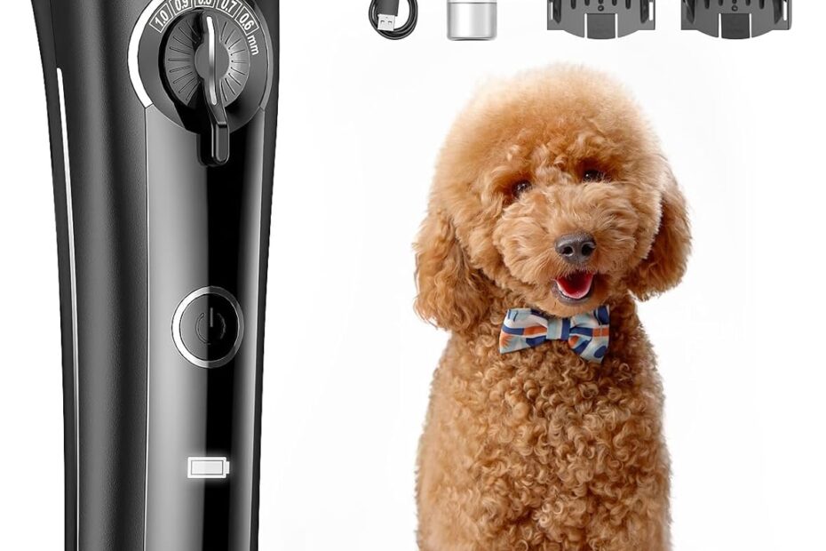 Transform Your Dog's Grooming Routine: A Review of Oneisall Dog Clippers for Doodles and Poodles