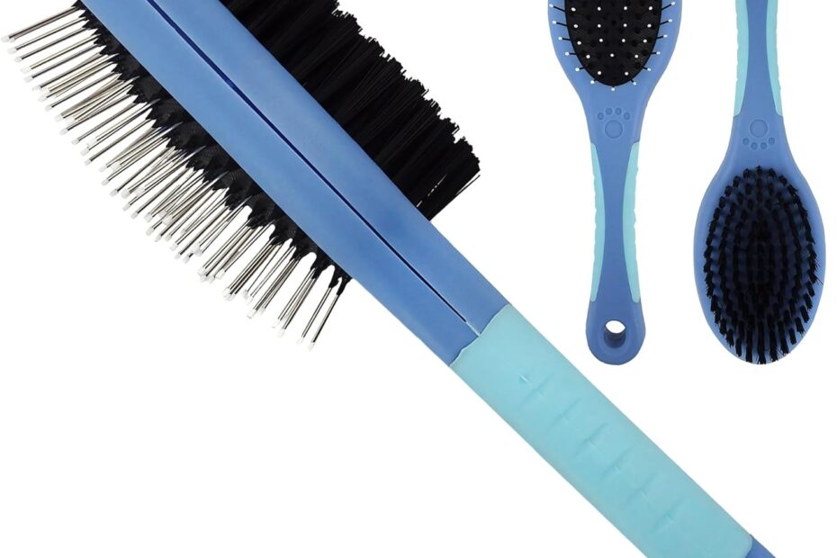 Transform Your Pet's Coat: The Ultimate 2-in-1 Grooming Brush Review!