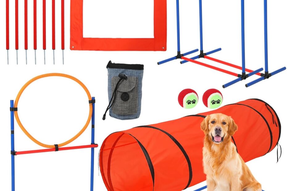 Transform Your Pup with the Ultimate 87-Piece Dog Agility Training Kit!