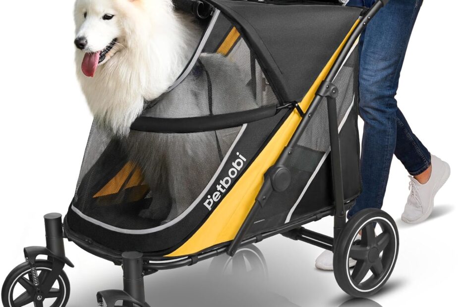 Transform Your Walks: Review of the Petbobi Dog Stroller for Medium Dogs