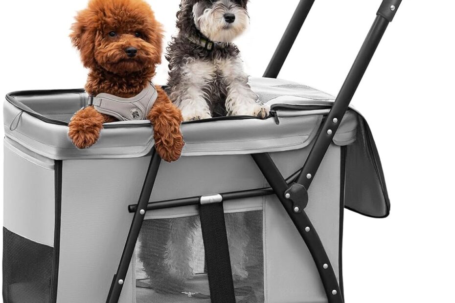Travel in Style: The Must-Have Pet Stroller for Cats and Dogs!