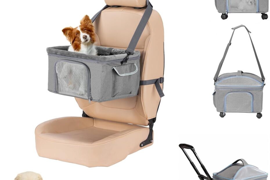 Travel in Style: The Ultimate Pet Carrier for Small Dogs and Cats!