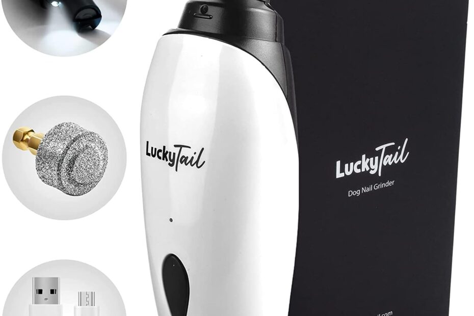 Trim with Ease: The Quiet & Powerful LuckyTail Pet Nail Grinder Review!