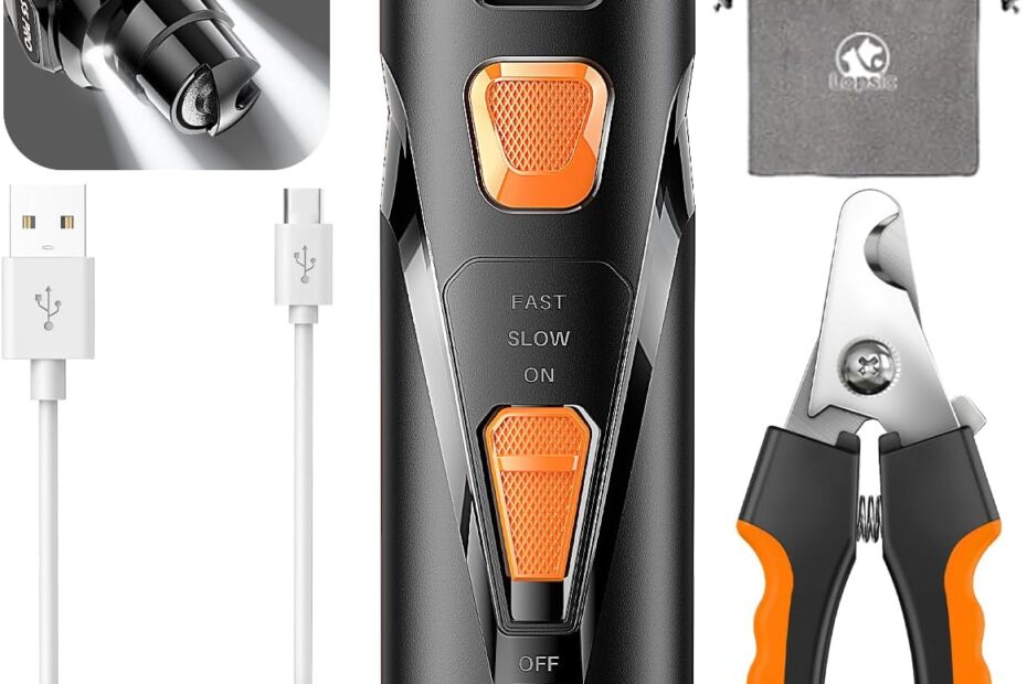 Trim with Ease: The Ultimate Dog Nail Grinder Review