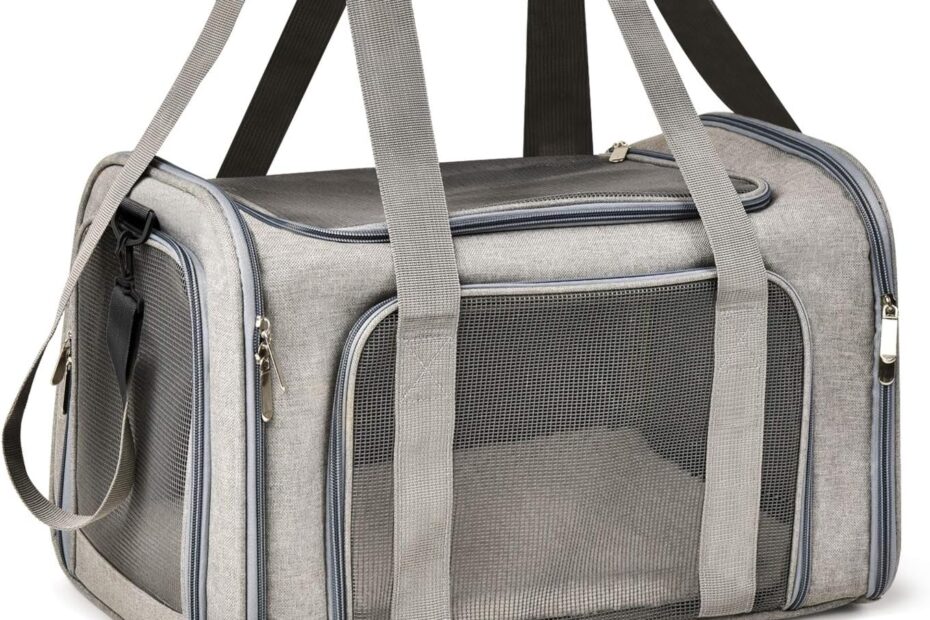 TSA-Approved Pet Carrier: Travel Safely with Your Furry Friend!