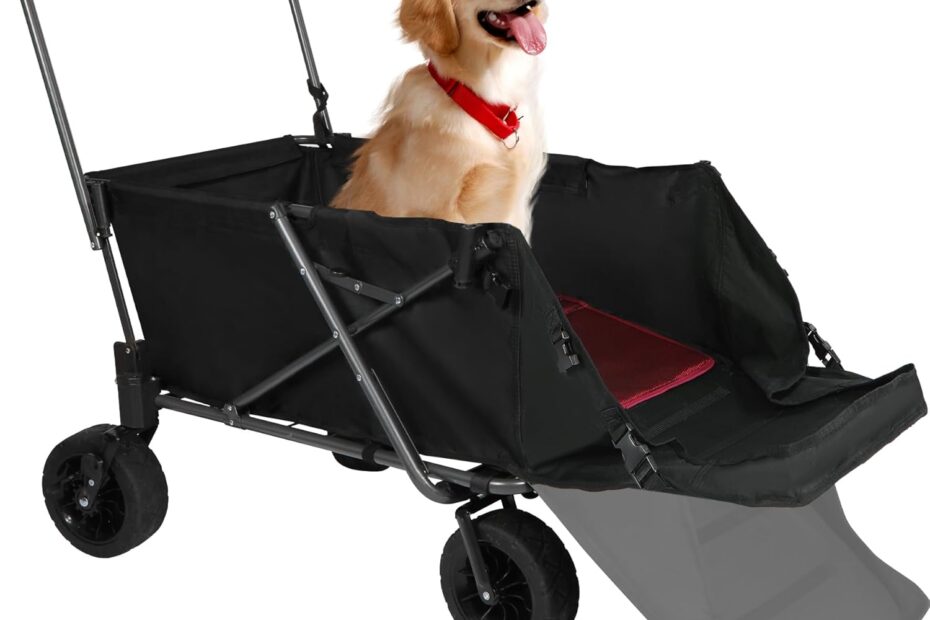 Ultimate Comfort & Convenience: REDCAMP Folding Dog Wagon Review