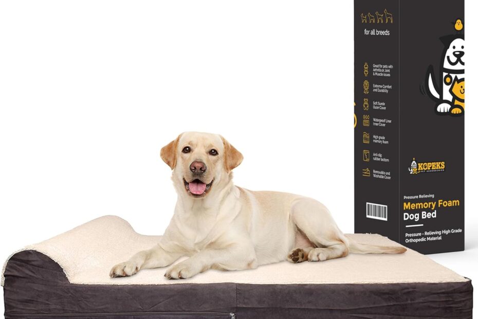 Ultimate Comfort for Your Large Dog: KOPEKS Jumbo Orthopedic Bed Review