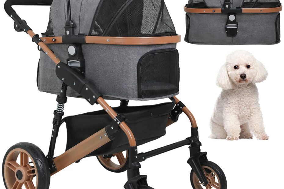 Ultimate Comfort on the Go: BestPet 3-in-1 Dog Stroller Review