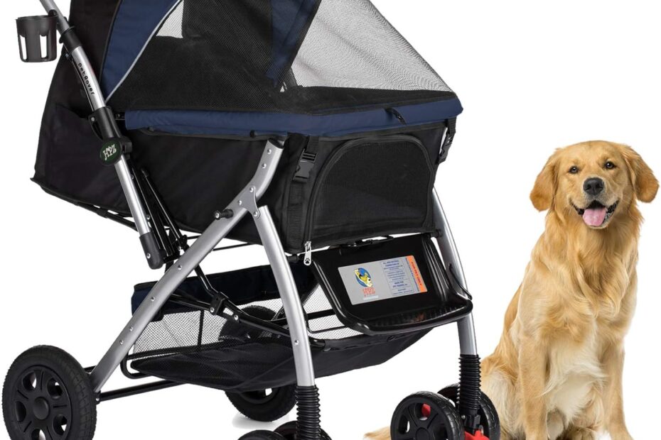 Ultimate Comfort on the Go: HPZ Pet Rover Premium Stroller Review