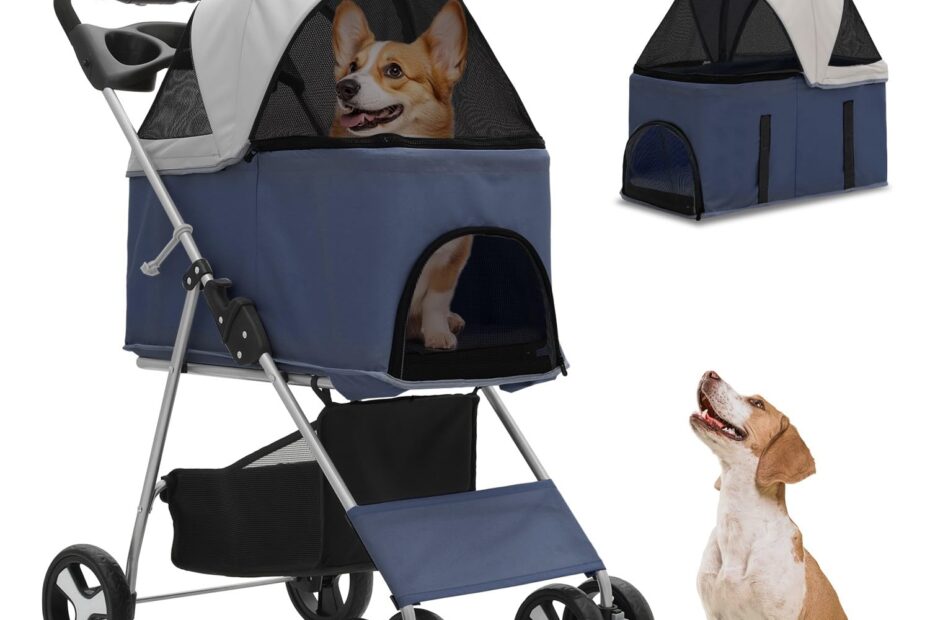 Ultimate Comfort on the Go: Review of the 3-in-1 Dog Stroller with Carrier & More!