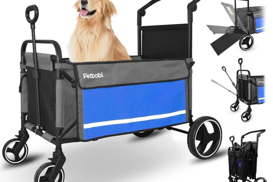 Ultimate Comfort on the Go: Review of the Petbobi Dog Stroller for Large Dogs
