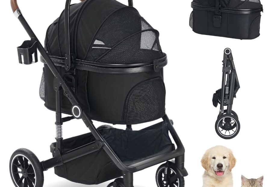 Ultimate Comfort on the Go: Reviews of the 3-in-1 Folding Pet Stroller