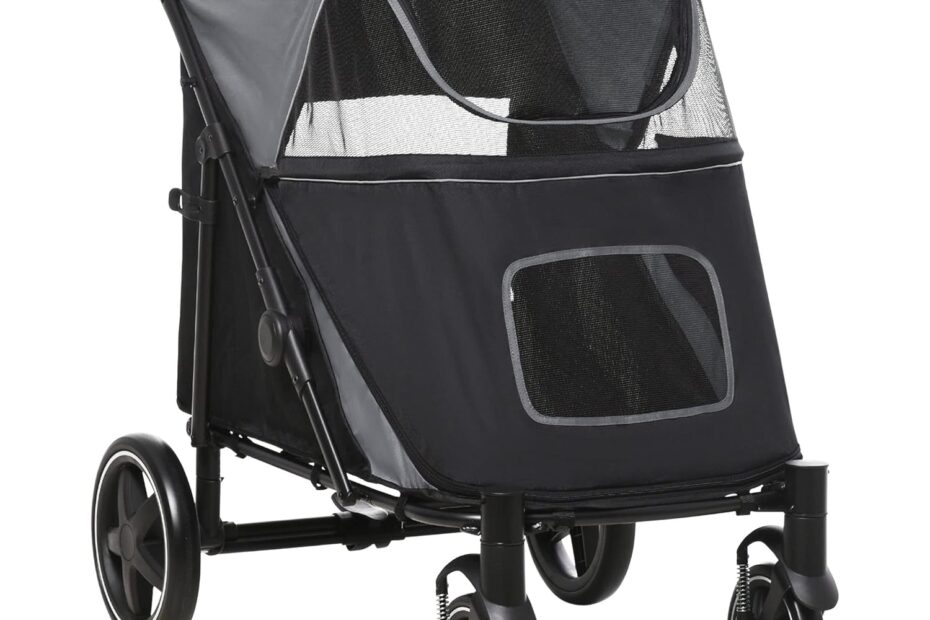 Ultimate Comfort on-the-Go: PawHut Dog Stroller Review for All Sizes!