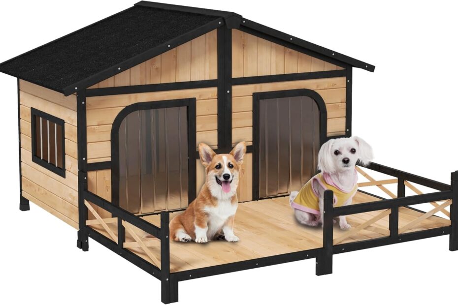 Ultimate Comfort: PawHut Wooden Large Dog House Review for Your Furry Friends