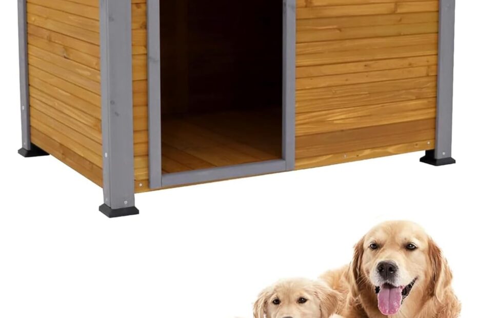 Ultimate Comfort: Review of the 44.48" Weatherproof Extra Large Dog House for All Seasons