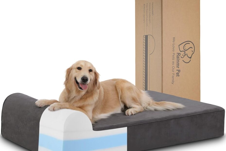 Ultimate Comfort: Review of the 7" Orthopedic Dog Bed for Large & XL Dogs