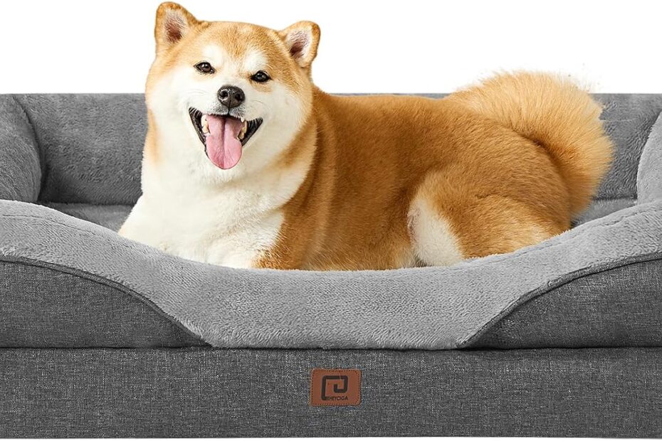 Ultimate Comfort: Review of the EHEYCIGA Memory Foam Dog Bed for Large Breeds
