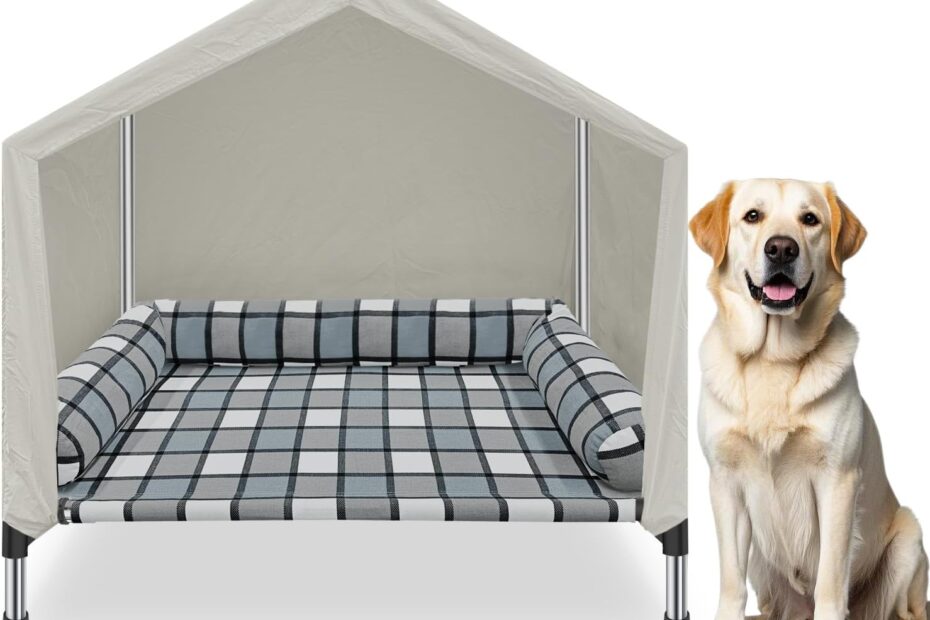 Ultimate Comfort: Review of the Elevated 2-in-1 Dog Bed for Indoor & Outdoor Adventures