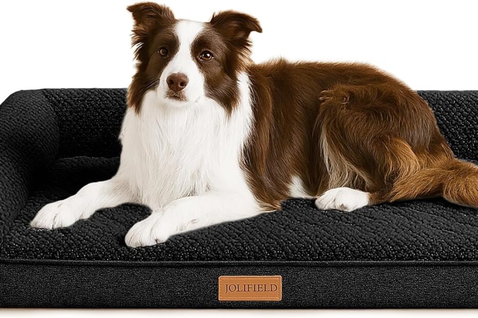 Ultimate Comfort: The Orthopedic Jacquard Dog Bed Review for Large Dogs