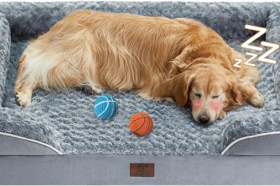 Ultimate Comfort: WNPETHOME Orthopedic Dog Bed for Extra Large Dogs Review!