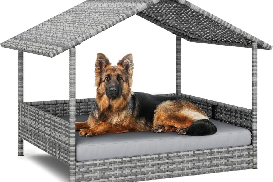 Ultimate Comfort: YITAHOME Large Wicker Dog House Review for Every Breed
