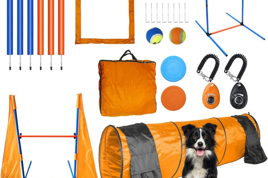 Ultimate Dog Agility Training Set: Transform Your Backyard into a Fun Obstacle Course!
