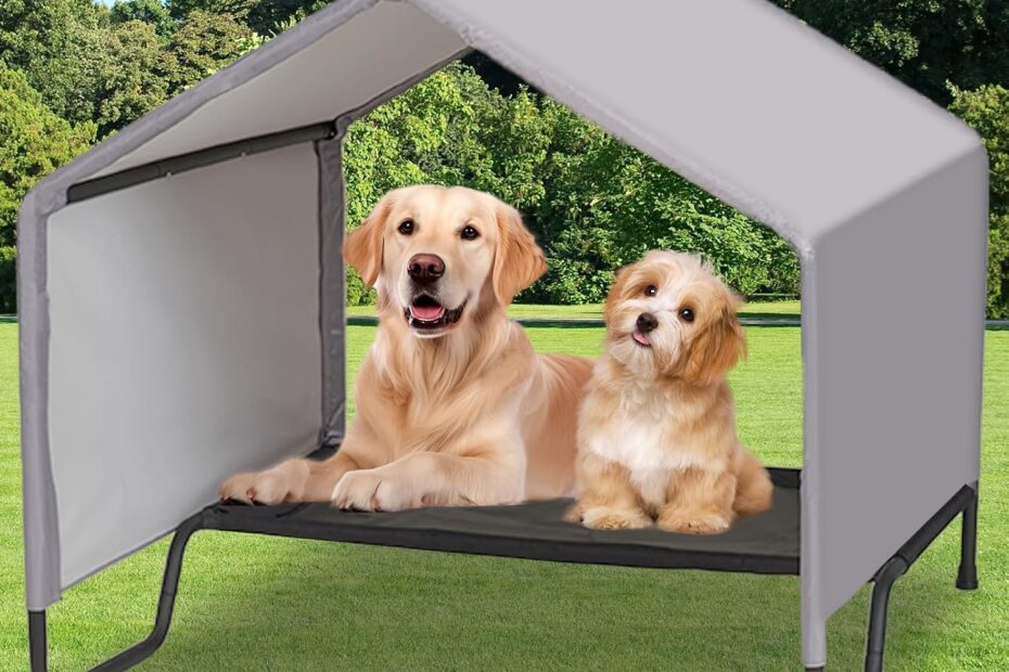 Ultimate Dog Shade Shelter: Weatherproof Outdoor Tent for Happy Pups!
