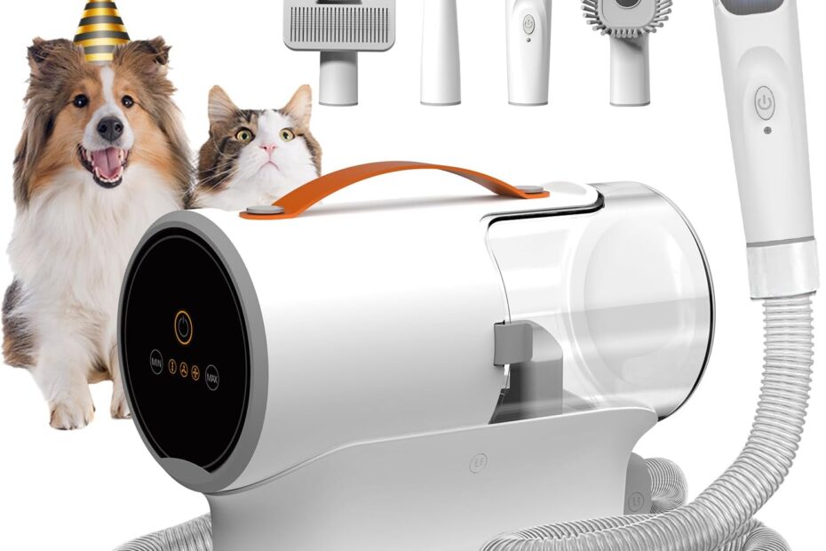 Ultimate Dog Vacuum: Tackle Shedding with Powerful Suction and Grooming Tools