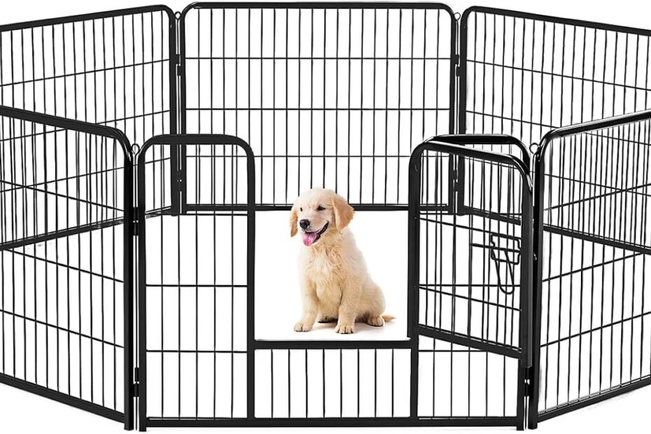 Ultimate Freedom: Sweetcrispy Dog Playpen Review for Happy Pups!