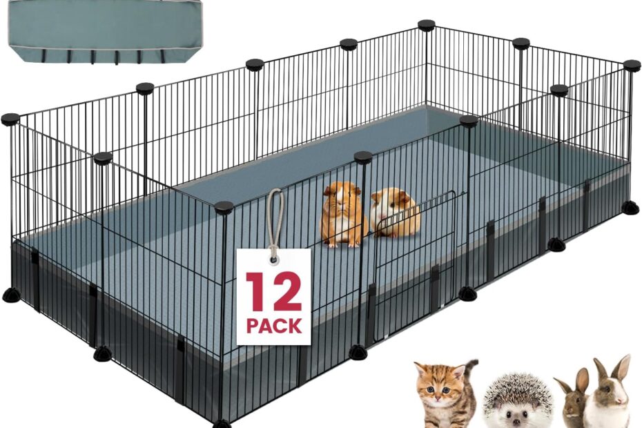 Ultimate Guide to the 12 Panels Small Animal Playpen: Perfect for Pets Indoors and Outdoors!