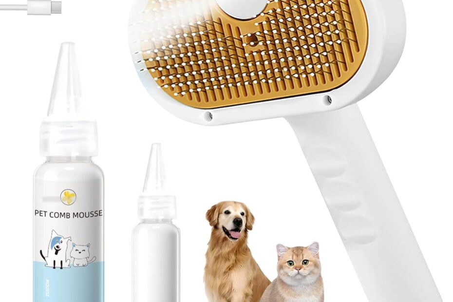 Ultimate Pet Steam Brush Review: The 3-in-1 Solution for Shedding & Grooming!