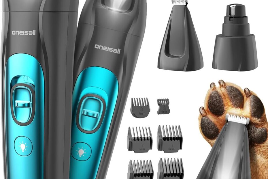 Ultimate Review: oneisall Quiet Dog Clippers for Stress-Free Grooming!