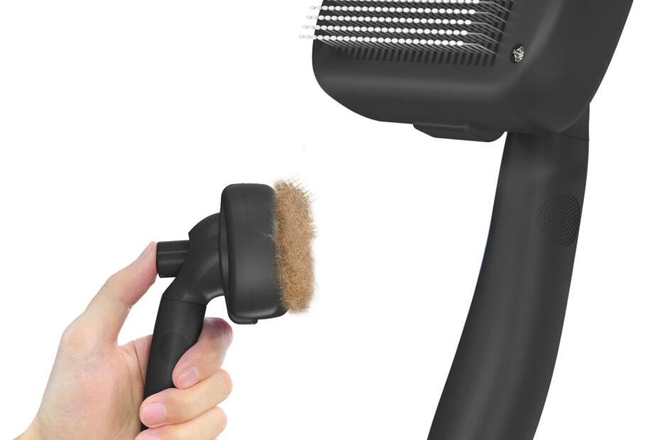 Ultimate Self-Cleaning Shedding Brush: The Must-Have Grooming Tool for Pets!