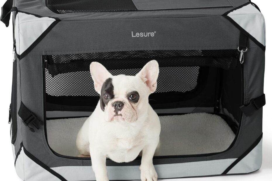 Ultimate Travel Companion: Review of the Lesure Collapsible Dog Crate