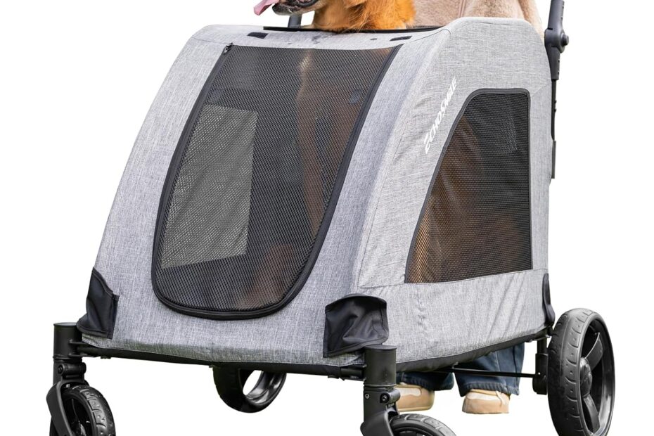 Unleash Adventure: Review of the EchoSmile XL Extra Large Dog Stroller