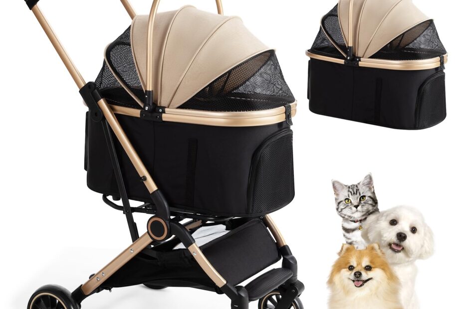 Unleash Adventure: The Ultimate 3-in-1 Pet Stroller Review