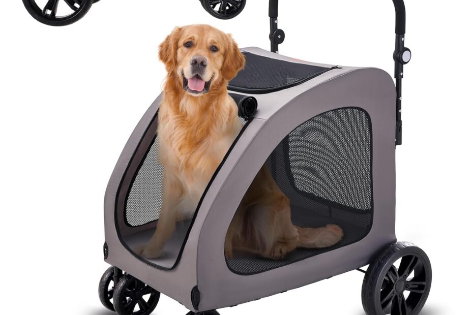 Unleash Adventure: The VEVOR Pet Stroller Review for Happy Travels with Your Furry Friends!