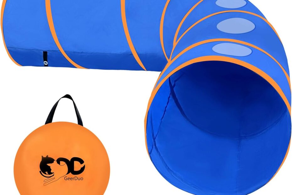 Unleash Fun: Review of the Dog Agility Tunnel for Ultimate Training and Play!
