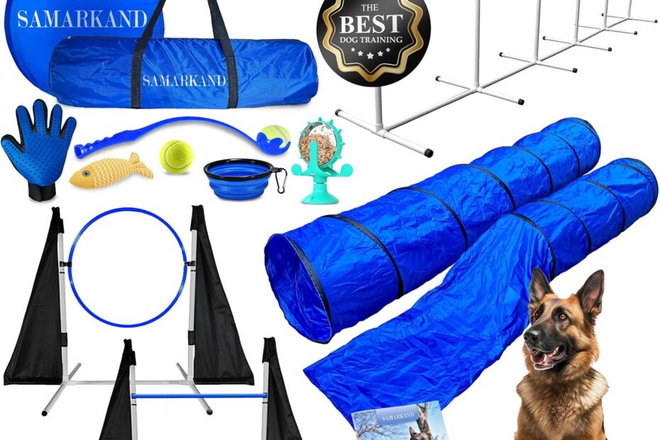 Unleash Fun: The Ultimate Dog Agility Course Backyard Set Review!