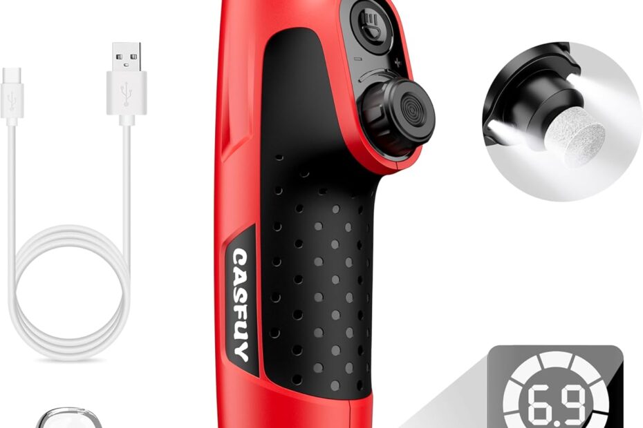 Unleash Precision: The Casfuy Smart 6-Speed Dog Nail Grinder Reviewed!