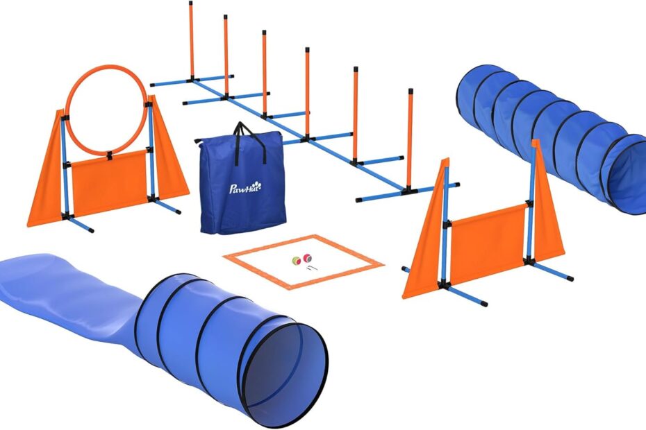 Unleash the Fun: Review of the PawHut Complete Dog Agility Training Set