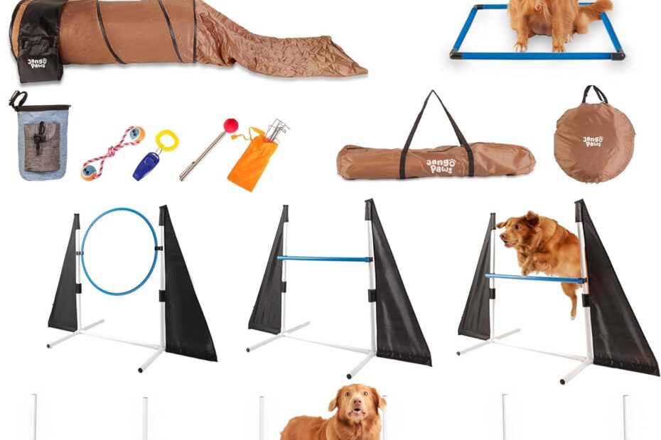 Unlock Your Dog's Potential: The Ultimate 14pc Agility Training Set Review!