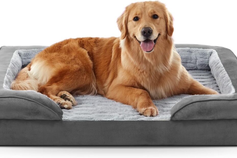Unveiling Comfort: FURTIME Orthopedic Dog Bed Review for Large Pups!